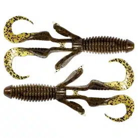 Leurre Souple Zman Gremlin 4.5'' - 11.4Cm - Par 4 Green Pumpkin